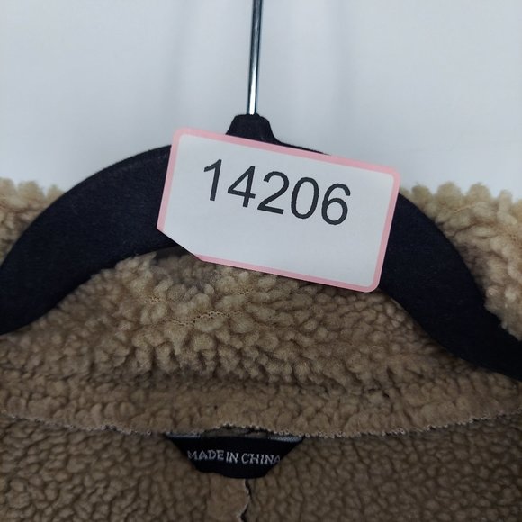 Utex Design Faux Suede Sherpa Winter Coat size 2XL - Picture 4 of 10